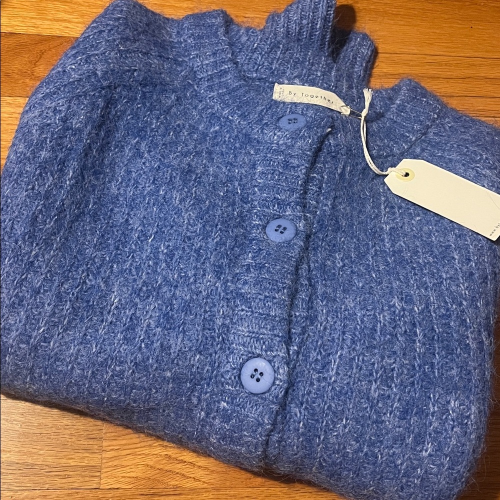 By Together Soft Blue Cardigan - Picture 3 of 6
